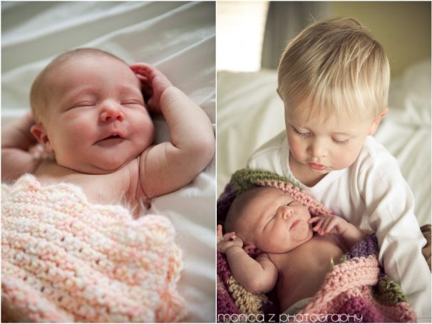 Newborn Baby Reese | In home newborn mini session