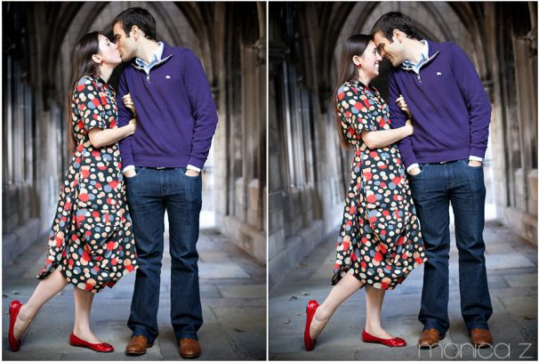 Ali & David | Save the Date Session | Bond Chapel | Chicago IL