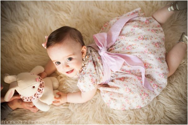 Vivian’s First Year | Newborn – 3 Months – 6 Months – 9 Months – 12 Months | In home and in studio and on location portraits