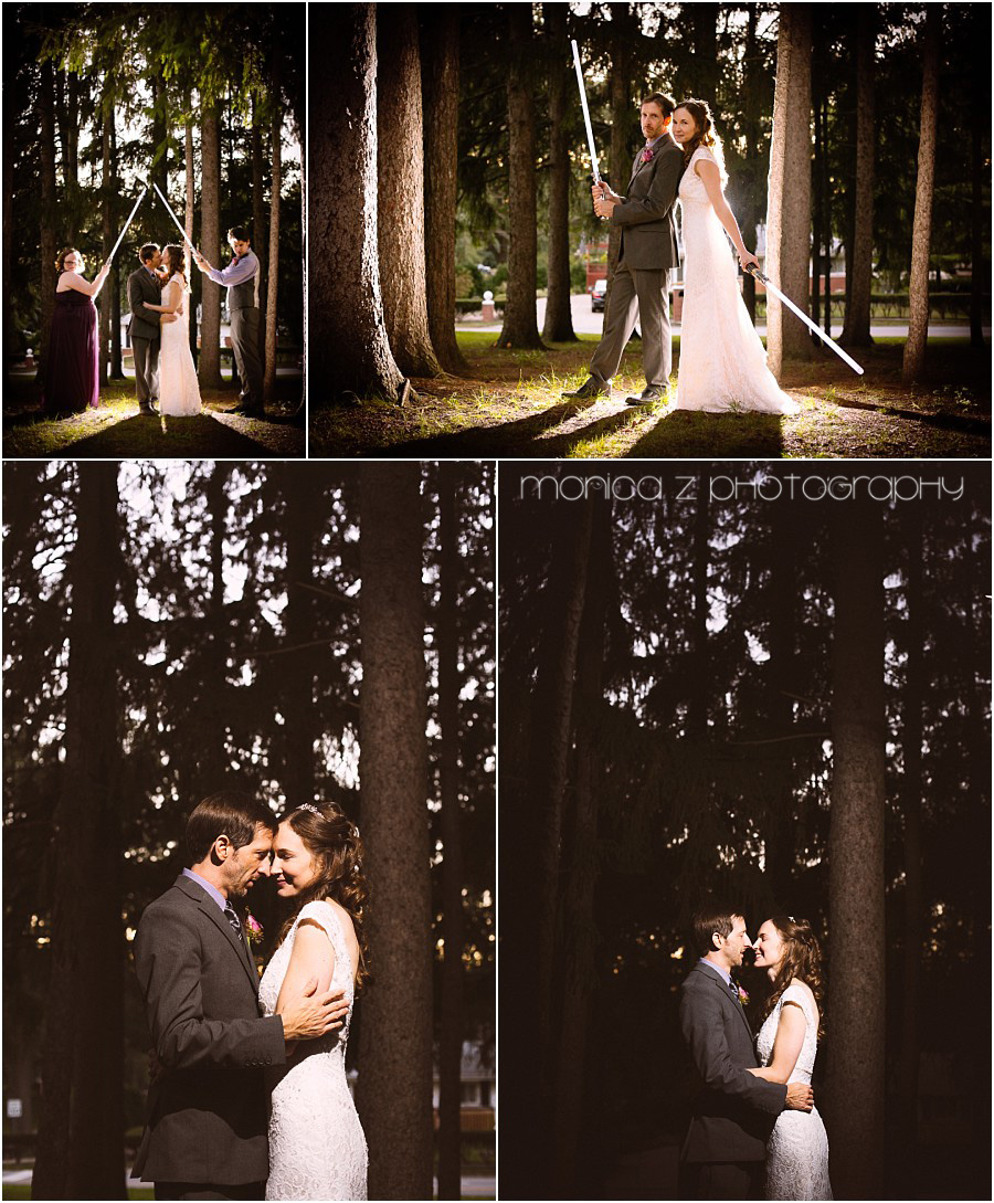 Jessica & Scott | Michigan City IN Wedding Photographer | Kruger Memorial Hall