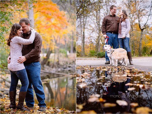 Julie & Joe | Engagement Session | Deep River County Park | Autumn