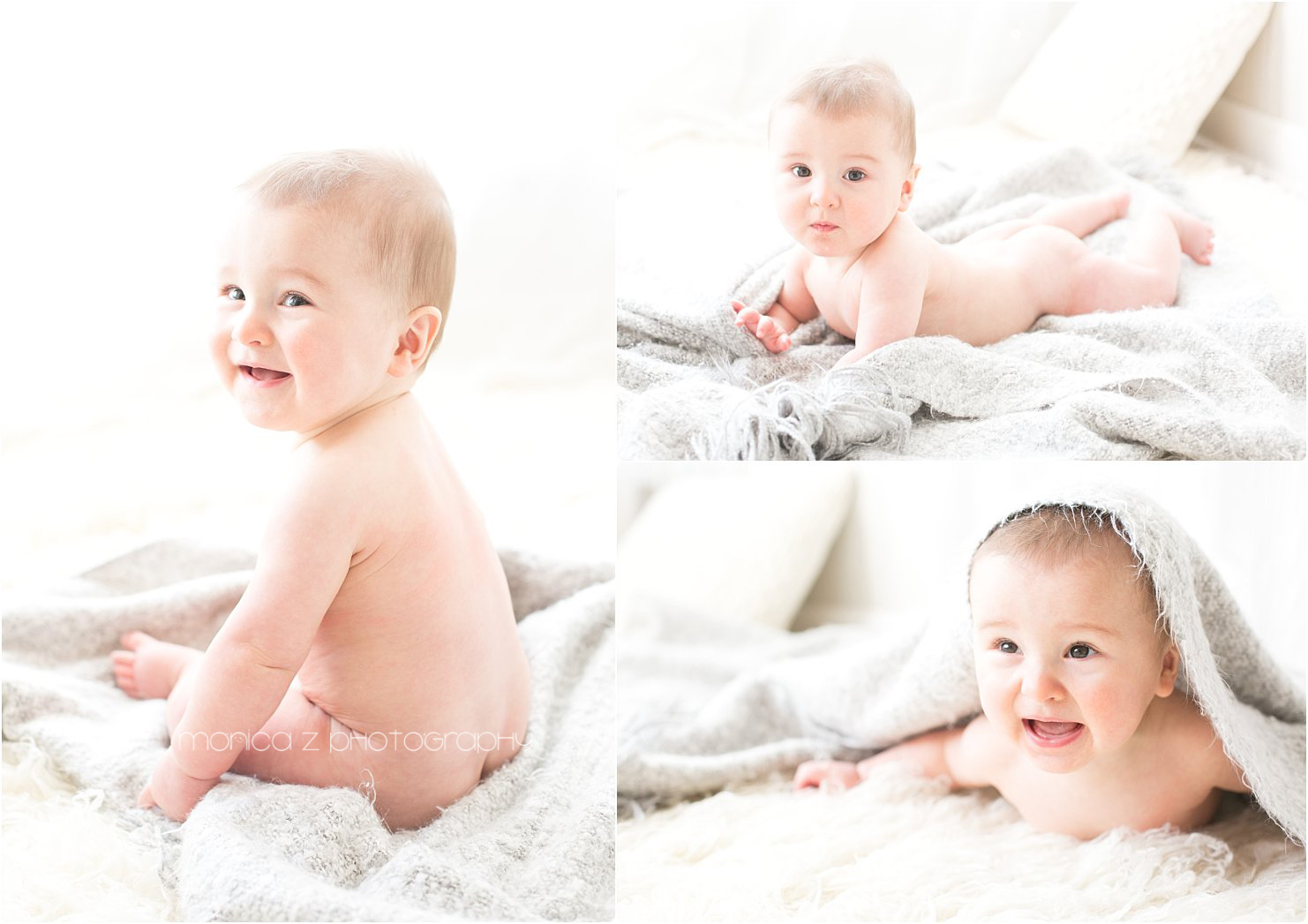 Ziggy | 6 months | Babies first year | Studio – Uptown Portraiture Collective | Northwest Indiana Baby Photographer