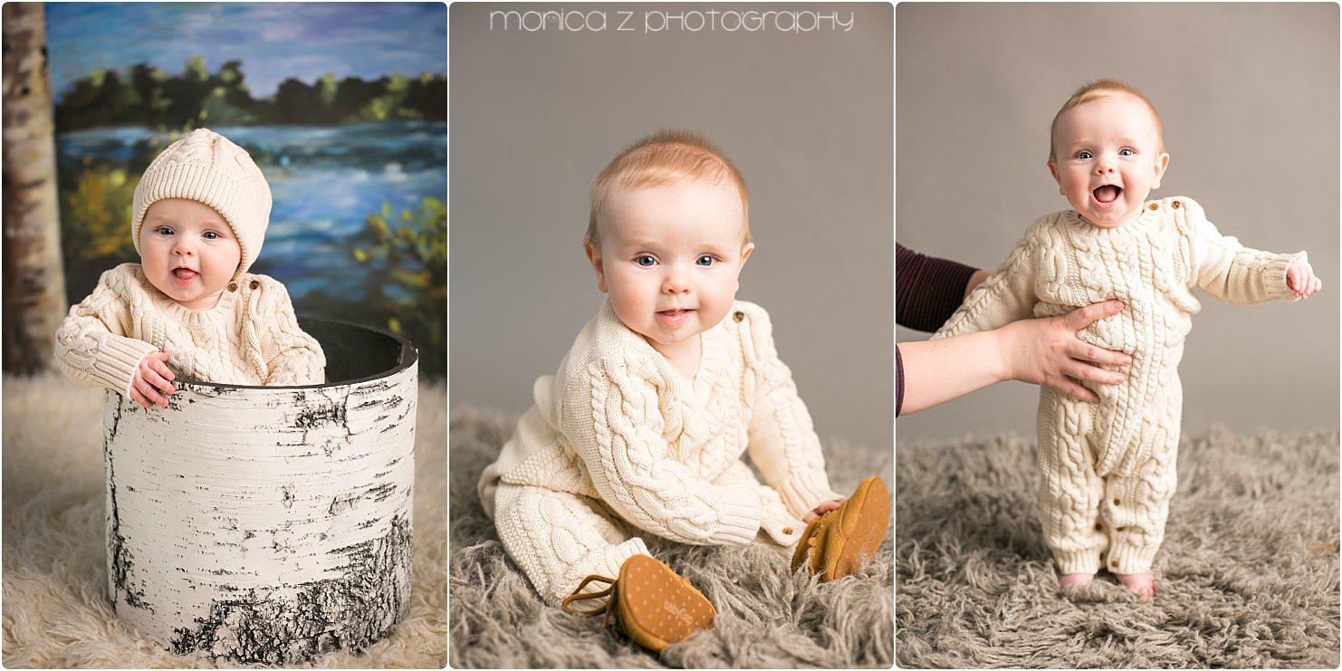 Brian | 6 months | Uptown Portraiture Collective | Northwest Indiana baby Photographer | Michigan City IN