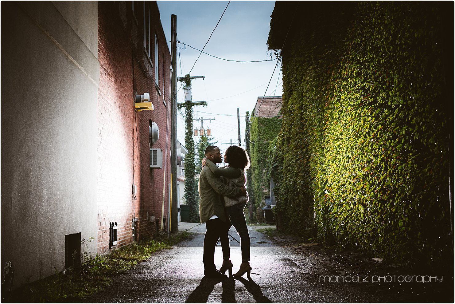 Tiesha & Salon | Engagement Session | Michigan City IN | Uptown Arts District