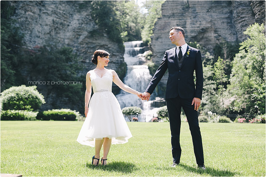 Laura & Tom | Wedding Photography | Glenora Falls New York | Destination Wedding