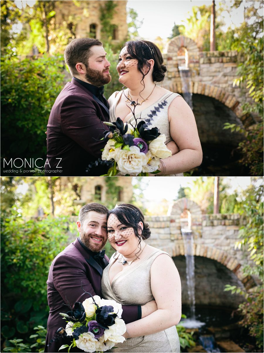 Hamstra Gardens Halloween Wedding Photos