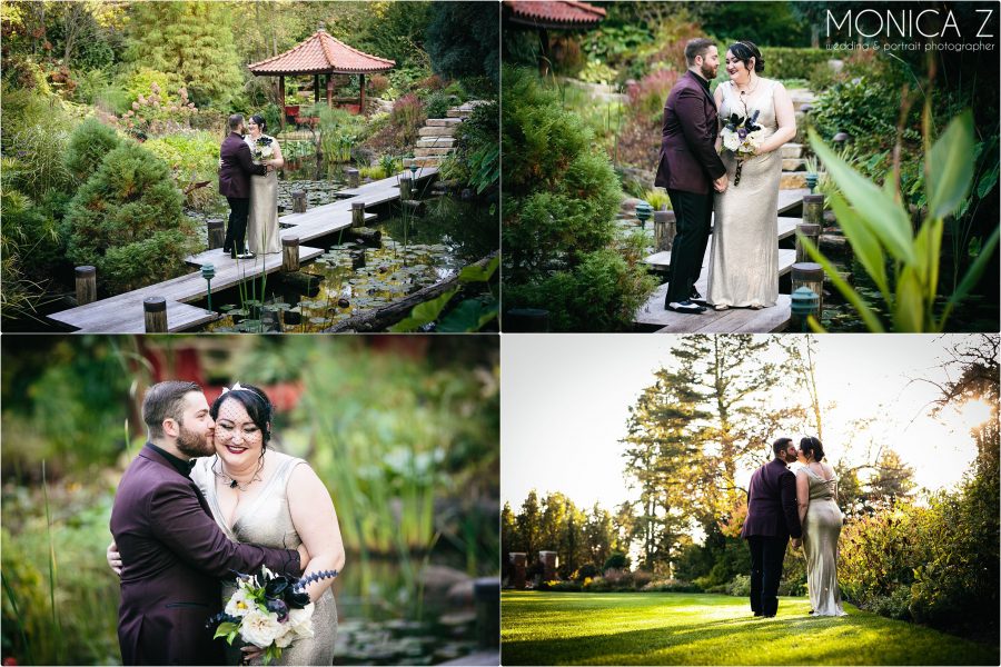 Hamstra Gardens Halloween Wedding Photos