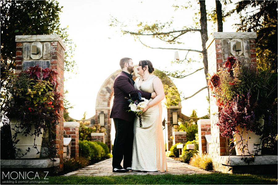 Hamstra Gardens Halloween Wedding Photos