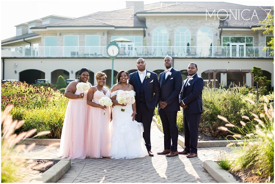 sand creek chesterton indiana bridal party portrait