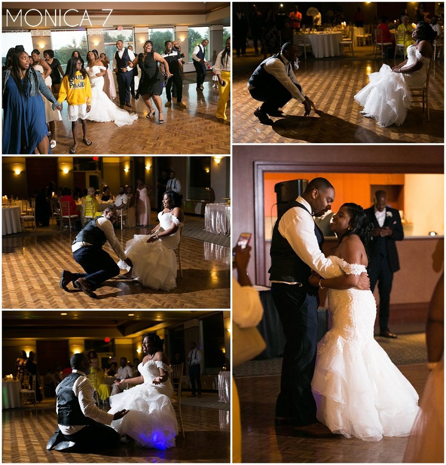 Sand Creek Country Club wedding Reception