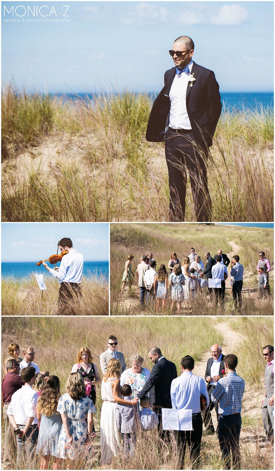 Indiana dunes wedding