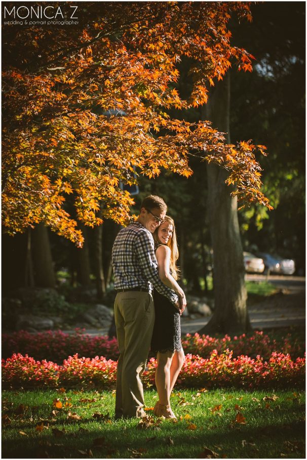 Kaylee & Michael | Notre Dame Campus Engagement Session