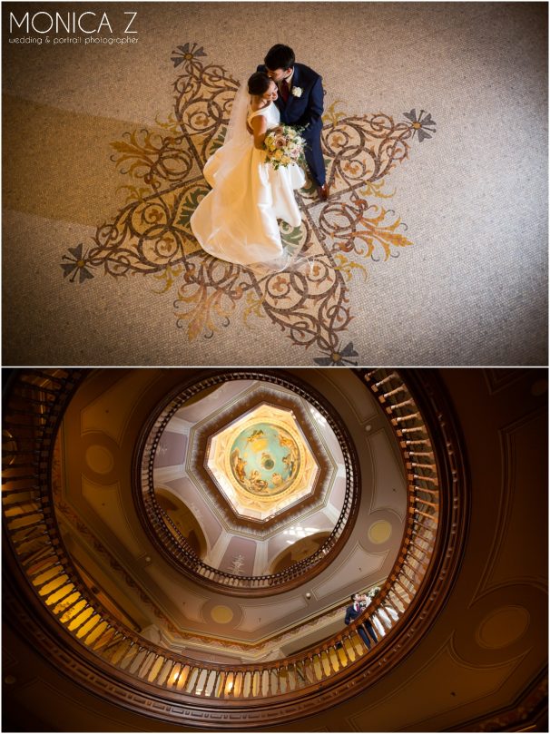 Madeline & Andrew Notre Dame Basilica of the Sacred Heart Wedding | Embassy Suites Reception