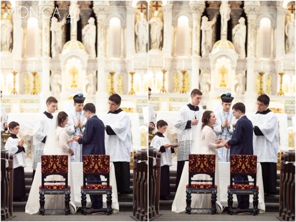 Briana & Matt | St. Joseph Hammond, IN | Nuptial Latin Mass | Catholic Wedding Photography