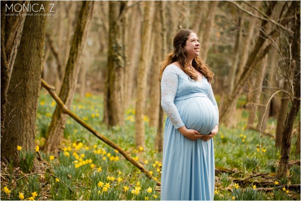 Spring Maternity | Brincka Cross Garden | Northwest Indiana Portrait Photographer